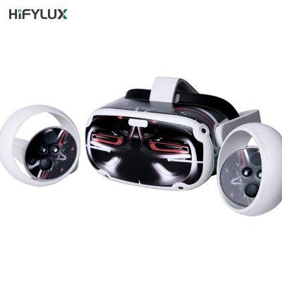 China No Bubbles and No Glue Left with Air Slots on Protective Decal Back Skin Stickers PVC Hifylux Accessories for Oculus Research 2 VR Virtual Reality Headset and Controller for sale