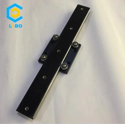 China High Grade Furniture 30mm Linear Jewelry Display Cabinet Rail OSGB30N-4 Double Shaft Guide for sale