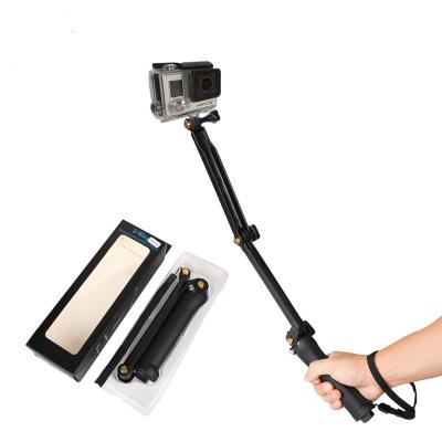 China Kaliou G007 Portable Flexible Lightweight Waterproof Remote Control Mount for GoPros 3 Way Selfie Stick Tripod for sale