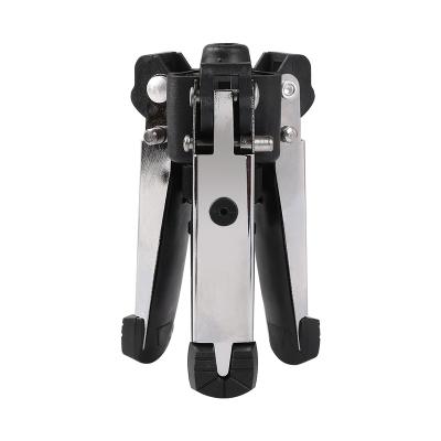 China Kaliou PORTABLE High Quality A036 Three Hot Shoe Support Camera Mobile Phone Monopod Silver Tripod for sale