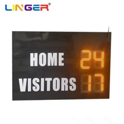 China Long Communication Distance Led Football Scoreboard With Lora 5g Antenna for sale
