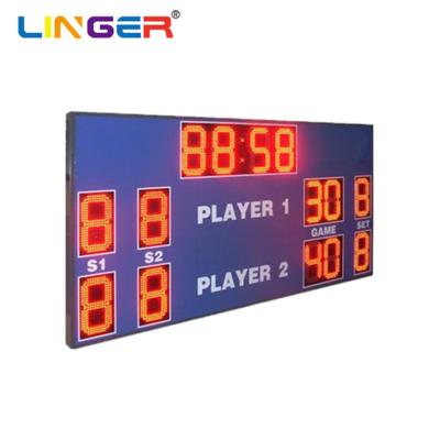 China 8'' Digit Electronic Table Tennis Scoreboard With Sport Time zu verkaufen