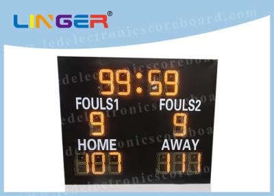 Chine Protection UV des sports LED de panneau en verre avant extérieur électronique différent de tableau indicateur à vendre