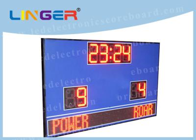 China Armário impermeável com controlador sem fio Led Football Scoreboard para o uso exterior à venda