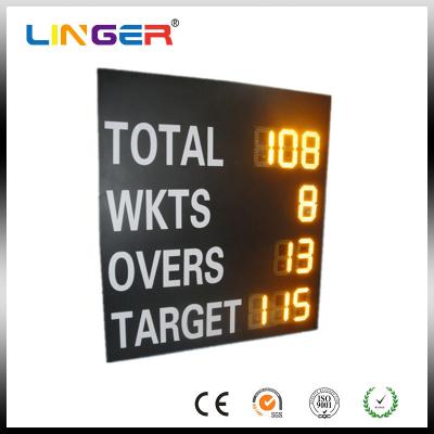 Chine Tableau indicateur de cricket de l'intense luminosité LED, tableau indicateur de sports pour l'OEM/ODM acceptables à vendre