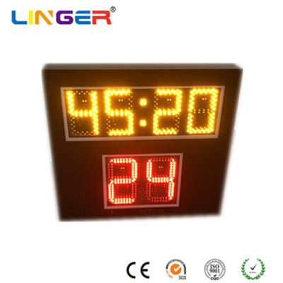 China Geführte Digital-Schuss-Uhr für Anzeigetafel, Basketball-Schuss-Uhr 545mm x 600mm x 90mm zu verkaufen