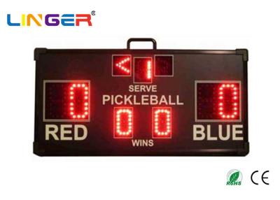 China Stadium Small Size Portable Electronic Scoreboard , Wireless Scoreboard With Handle for sale