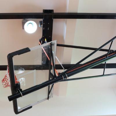 China Hydraulic Electric Motor Basketball Hoop 1.83m X 1.22m for sale