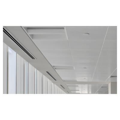 China Artistic Ceilings Aluminum Metal Square Lighting Aluminum Running Panel Ceiling Walk Panel For Building for sale