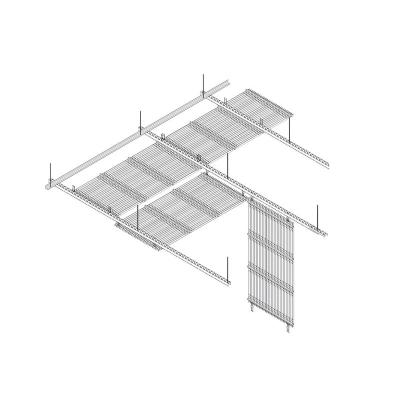 China Decorations Prima High Quality U Partition Suspended Ceiling Aluminum Acoustic Partition Custom Ceiling for sale