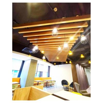 China High Quality Custom Made Ceiling Decorations Prima White Baffle Aluminum Suspended Acoustic Baffle Ceiling for sale