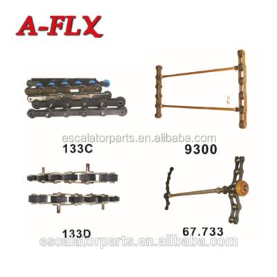 China / 67.733 Escalator Chain Conveyors, Step Chain With Shaft Suitable For Mitsubishi Escalator Spare Parts for sale