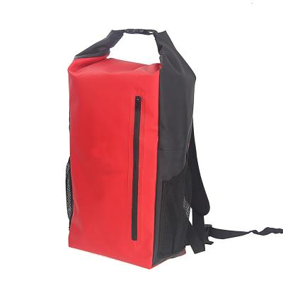 China KongBo Portable Outdoor Lightweight IPX8 25L Compact Backpack Waterproof Dry Bag for sale