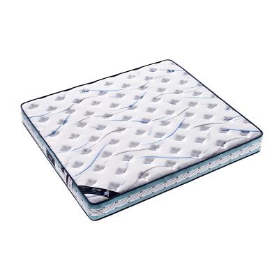 China Best Seller Latex Spring Coil Bed Mattress Cooling Moderate Soft Mattresses For Summer Spine Pad 1.8m Box Spring Hotel for sale