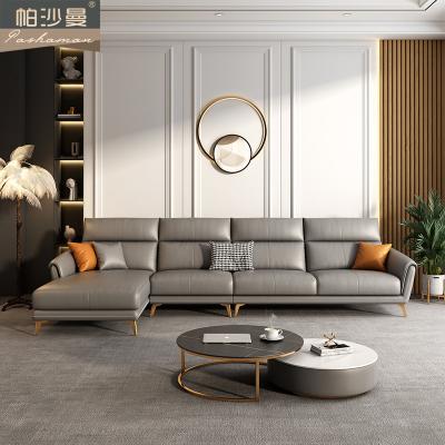 China Chesterfield Modular Nordic Light Luxury Leather Modern Living Room Sofa Bestselling Single Latex Corner Foam Sofa for sale