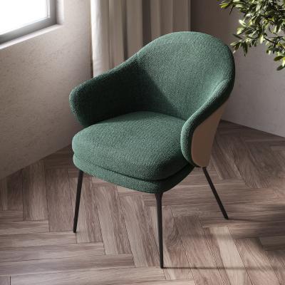 China New Hot Sale 2021 Super Comfortable Velvet Dining Chair Nordic Modern Designer Luxury Dining Chair Restaurant Leisure Dining Chair for sale