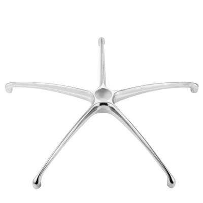 China High Quality Easy Installation Office Chair Accessories Chrome Five Star Rocker Chair Base for sale