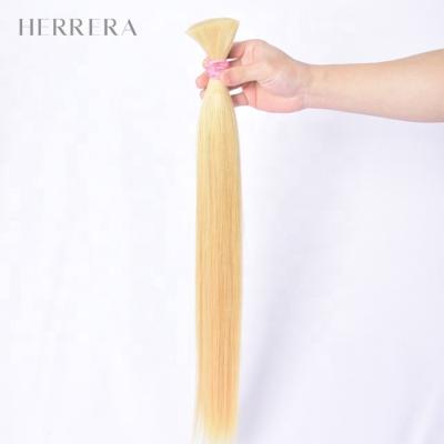 China Silky Straight Wave 613 Honey Blonde Chinese Hair Bulk, 12A Best Seller Quality Virgin Hair Extensions Women's 100% Straight Wave Wigwomen Hairpiece for sale