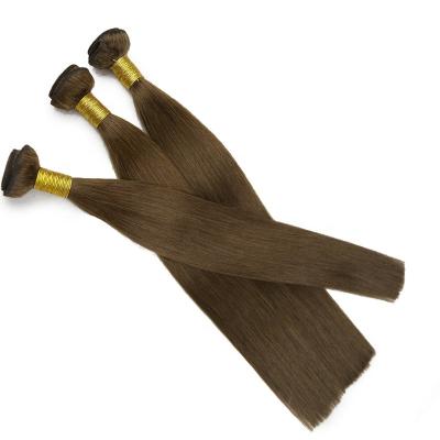 China Herrera Popular 100% European Remy Human Hair Weft Silk Natural Straight Wave Low Hair For Women Machine Double Weft Weave for sale