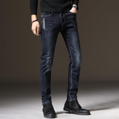 China Straight-leg Casual Cotton Fashion Men's Multi Pocket Pencil Pants Men's Jeans Pants for sale