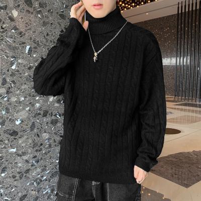 China Cardigan Men's Sweater Winter Crewneck Long Sleeve Pullover Cable Knit Sweater Round Neck Sweater Hot Sale Pullover Shirt for sale