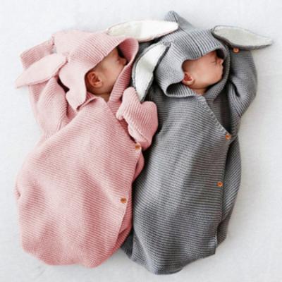 China Cute Rabbit Design Baby Braid Sleeping Bag Designer Sleeping Bag Breathable Cute Baby Sleeping Bag New for sale