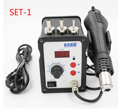 China Machinery Repair Shops 110V/220V 700W Soldering Station LED Digital Soldering Iron Desoldering Station BGA Rework Solder Station Air Gun Repair Hot Tool for sale