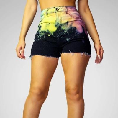 China Fashionable Shorts Summer Anti-wrinkle 904 Yard Sublimation Waist Tie Top S - 3XL Dye Printed Male Shorts for sale