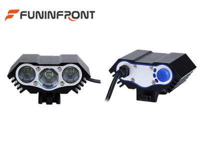 China 3000LMs LED Bicycle Headlight 8.4V Rechargeable Eye Mountain Bike Front Lights for sale