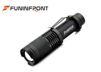 China 5 Gears Cree T6 1000LMs Zoomable LED Flashlight Working with 18650 Battery for sale