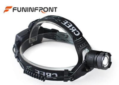 China High Lumen CREE T6 Adjustable Focus Outdoor LED Headlamp, Zoom Bicycle Headlight for sale