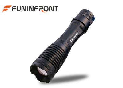 China High Light Range CREE XM-L L2 Super Bright Zoom LED Flashlight for Outdoor Works for sale