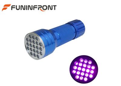 China 21 antorcha ULTRAVIOLETA de la luz LED del negro del PDA de las lámparas 395NM para la prueba de los vidrios del polarizador en venta