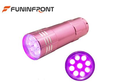 China 395nm Black Light Led Flashlight, Home Depot Pet Urine UV Torch for Coffee Detect for sale