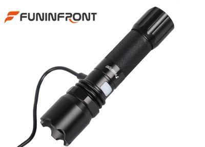 China CREE XPE LED Handheld Usb Rechargeable Flashlight / Compact LED Torch for sale