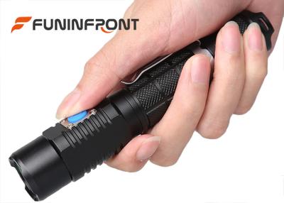 China 5 Light Modes Powerful USB Rechargeable CREE Led Torch Flashlight for sale