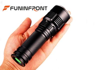 China Water Resistant Super Bright CREE XM-L T6 Handheld Zoom LED Flashlight for sale