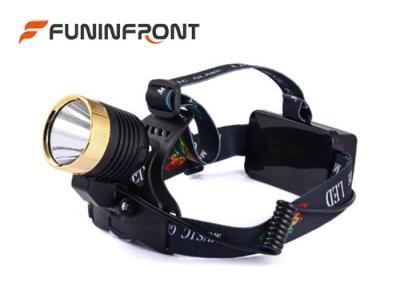 China 4 Light Gears Micro USB Rechargeable Outdoor LED Headlamp with Music for sale