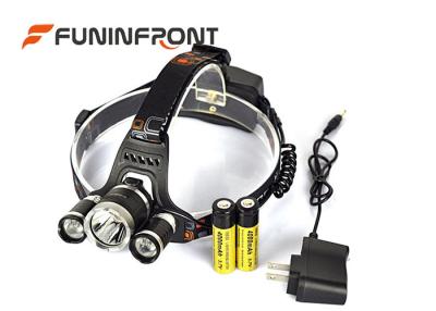 China 30W Powerful 3000LMs 3T6 CREE Outdoor Bicycle Led Headlamp Camp Headlight for sale