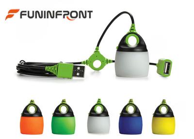 China mini USB LED linternas que acampan recargables de 2W, lámpara al aire libre de la tienda en venta