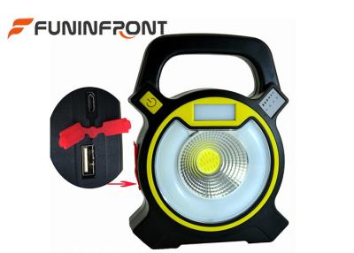 China 15W COB Portable LED Floodlights / USB Charge Outdoor Camp Work Lanterns for sale