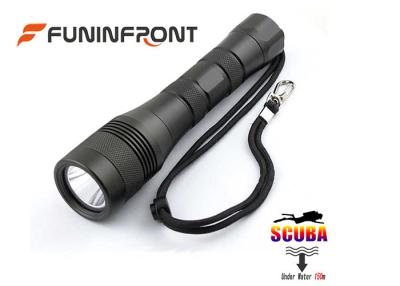 China Underwater 150 Meters 1200LMs LED Flashlight Scuba Diving Lights  for sale