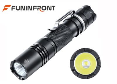 China 126 Meters High Light Range Powerful MINI CREE LED Flashlight with Pocket Clip for sale