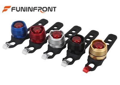 China 3 Gears Red Light Warning LED Bike Lights Outdoor Waterproof With 240 Light Angle for sale