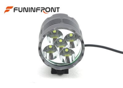 China 4800 Lumen 4T6 CREE LED Bike Lights Headlamp / Bicycle Front Light With 3 Gears for sale