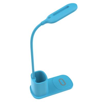 China Wholesale Customized Household Finger Touch Charger Mobile Wireless Desk Lamp for sale