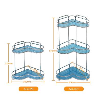 China Viable three-layer peach-shaped frame corner frame factory direct supplier simple corner bracket oval line for sale