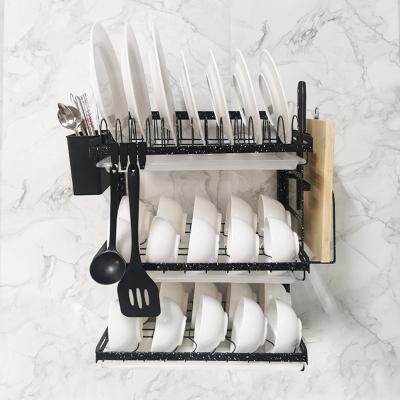 China Wholesale Fashionable Simple Factory Style Kitchen Dish Rack Knife Rack Chopsticks Barrel Storage Rack Viable for sale