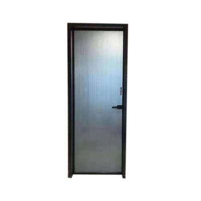 China September modern special frosted glass flat open doors with bathroom for sale