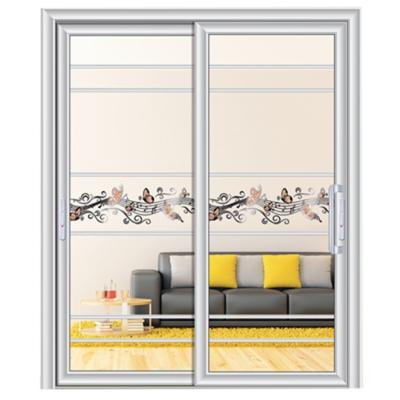 China Custom Aluminum Alloy Sliding Door Sound Insulation Aluminum Interior Silent Interior Sliding Pocket Doors With Balcony for sale